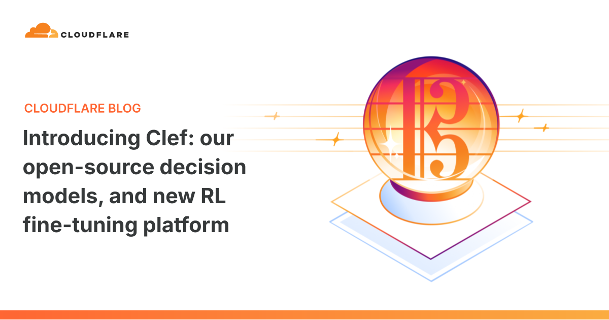 Cloudflare's Clef: Open Decision Models That Classify Images as Well as Text