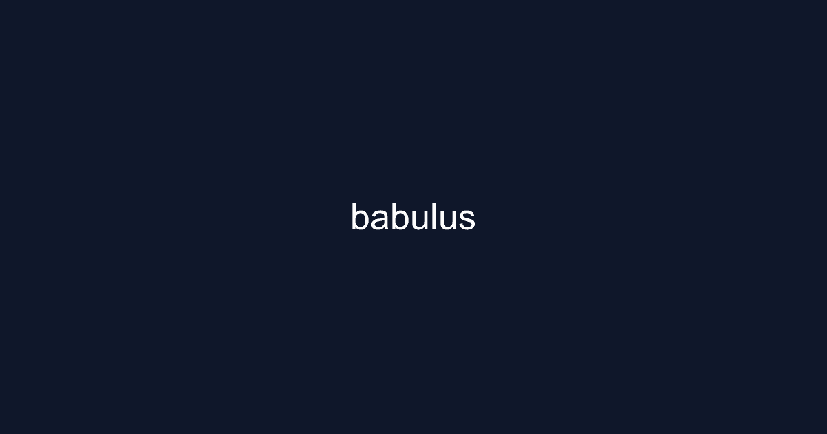 Babulus