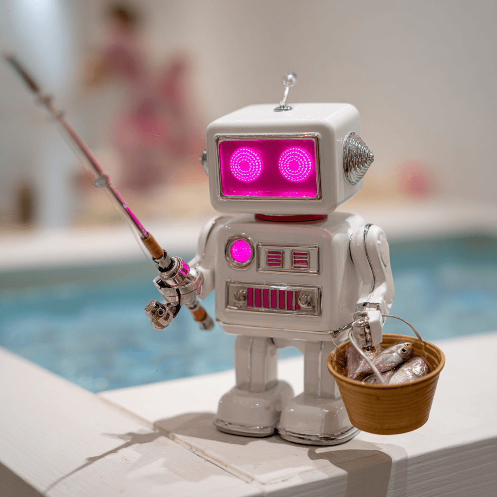 Give an agent a tool: If you give an agent a tool, then nobody has to fish