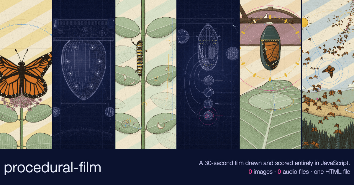 Procedural Film: Movies Drawn in Code