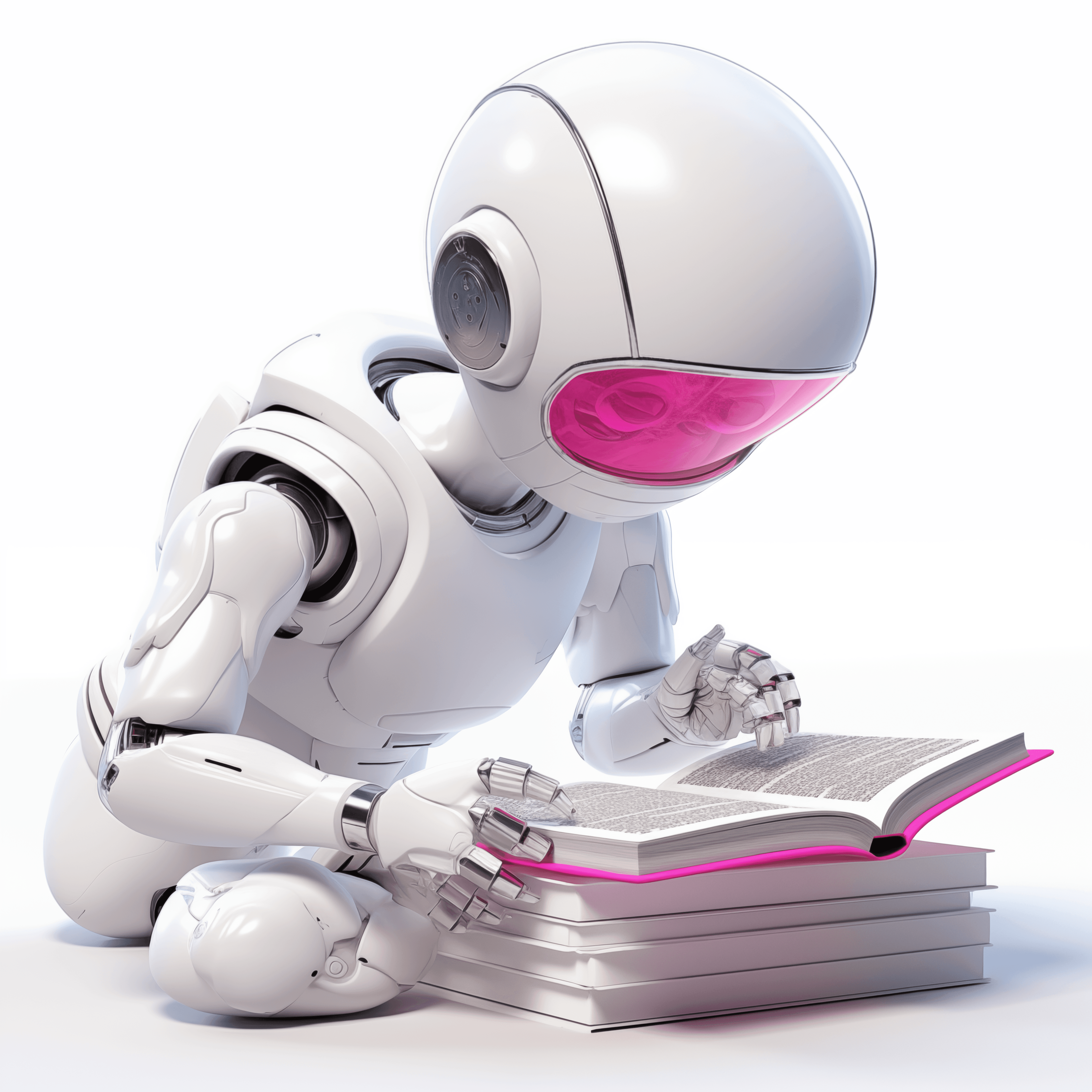 An AI model learning